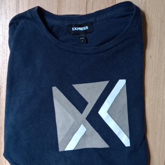 Express navy blue t-shirt - Picture 2 of 2